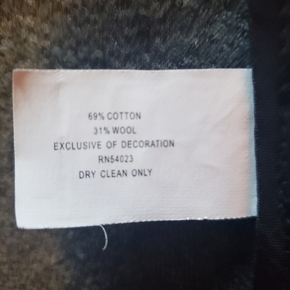 Banana Republic women's black tweed blazer jacket size 10 - Picture 8 of 11